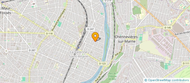 localisation de l'entreprise SCI NAMAX à SAINT-MAUR-DES-FOSSES