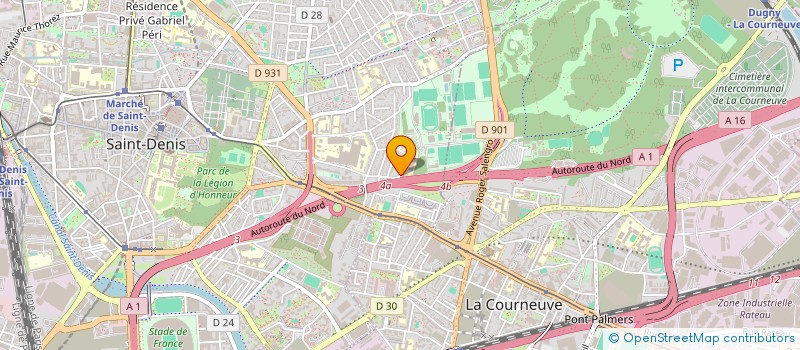 localisation de l'entreprise SCI NAMAYA.S  SAINT-DENIS