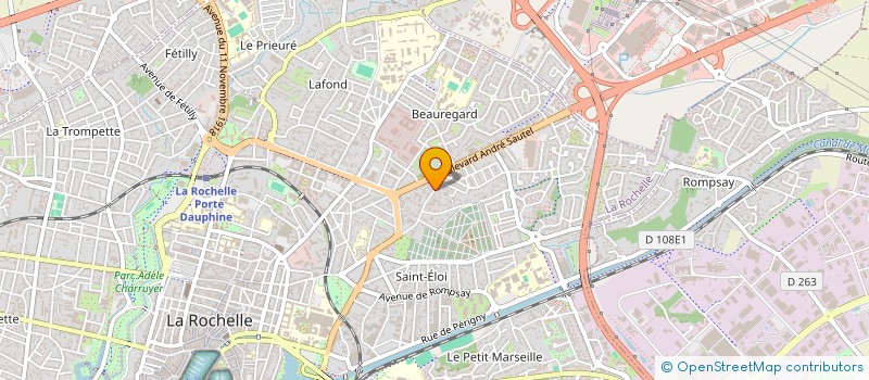 localisation de l'entreprise SCI NAMBOT  LA ROCHELLE