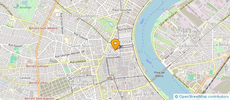 localisation de l'entreprise SCI NAMELESS  BORDEAUX