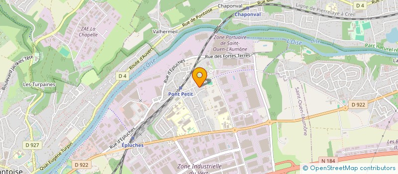 localisation de l'entreprise SCI NAMI à SAINT-OUEN-L'AUMONE