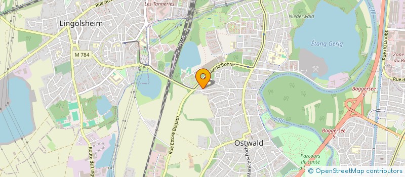 localisation de l'entreprise SCI NAMIL  OSTWALD