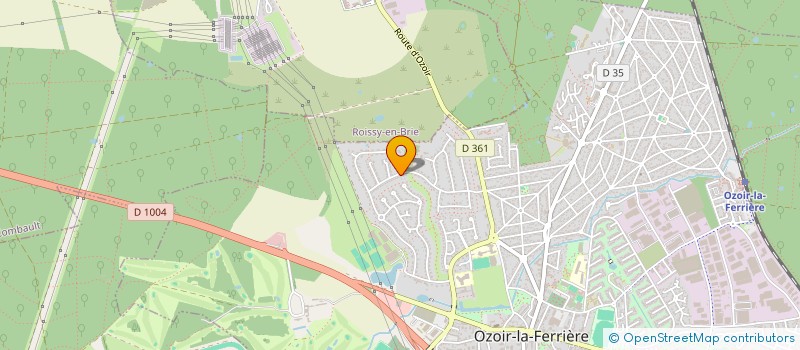 localisation de l'entreprise SCI NAMU  OZOIR-LA-FERRIERE