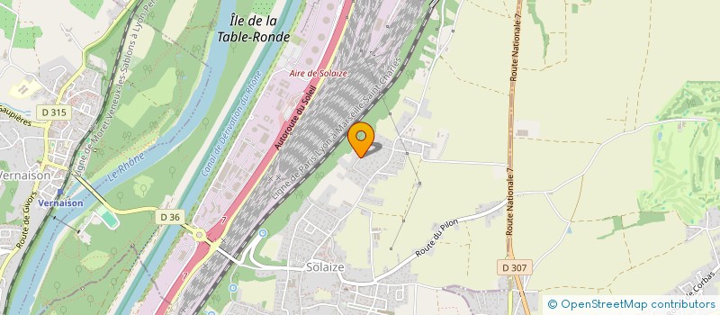 localisation de l'entreprise SCI NAMUSTINVEST  SOLAIZE