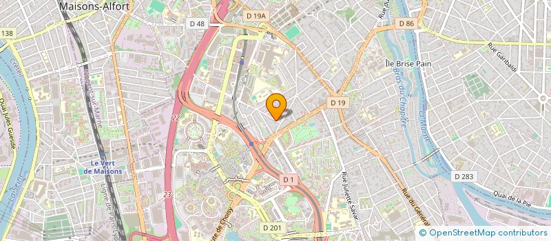 localisation de l'entreprise SCI NAMYS II à CRETEIL