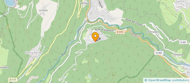 localisation de l'entreprise SCI NAN DAVID à COURCHEVEL