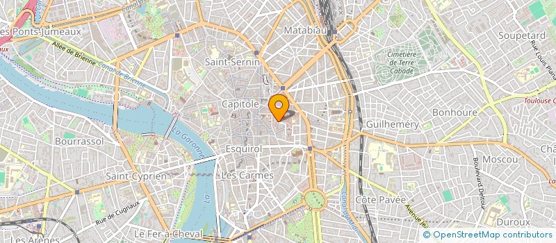 localisation de l'entreprise SCI NANA à TOULOUSE