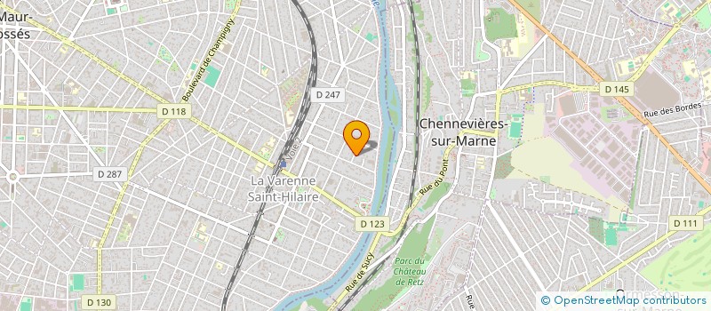 localisation de l'entreprise SCI NANA à ST MAUR DES FOSSES