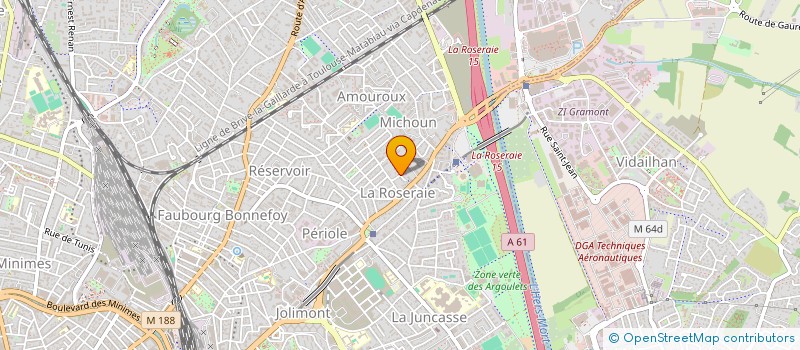 localisation de l'entreprise SCI NANAJEJE à TOULOUSE