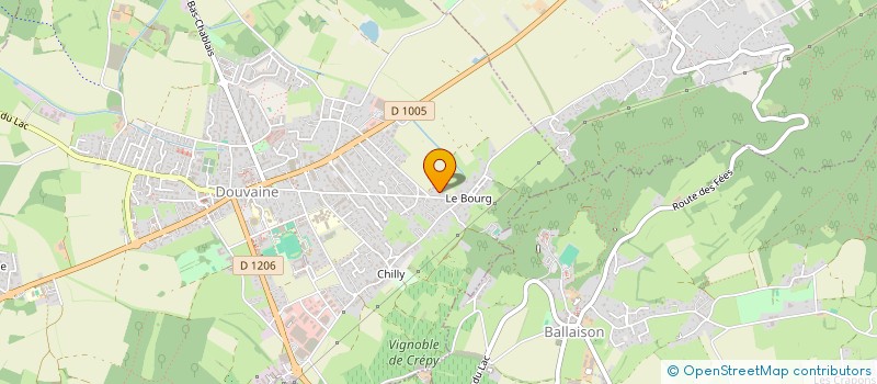 localisation de l'entreprise SCI NANARD  DOUVAINE