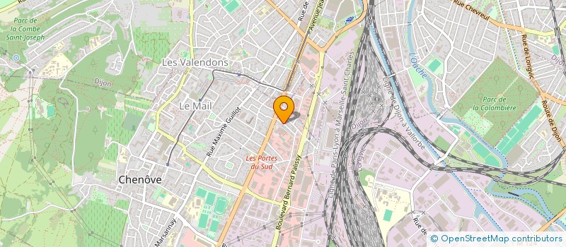 localisation de l'entreprise SCI NANCY à CHENOVE