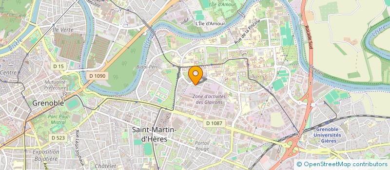 localisation de l'entreprise SCI NANCY CARON  SAINT-MARTIN-D'HERES