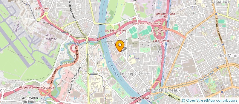 localisation de l'entreprise SCI NANDIZ  TOULOUSE