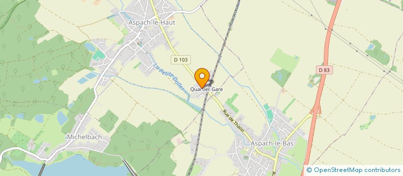 localisation de l'entreprise SCI NANI  ASPACH-MICHELBACH