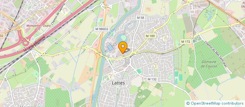 localisation de l'entreprise SCI NANIA à LATTES