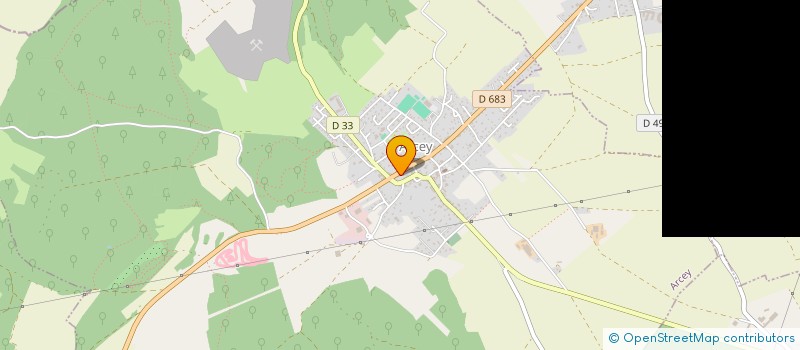 localisation de l'entreprise SCI NANIE  ARCEY