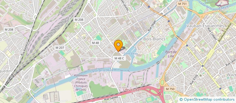 localisation de l'entreprise SCI NANIE à LILLE