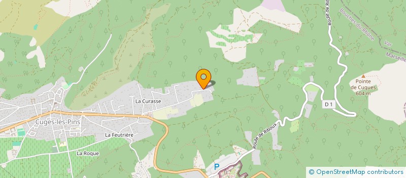 localisation de l'entreprise SCI NANIE FAMILY  CUGES-LES-PINS