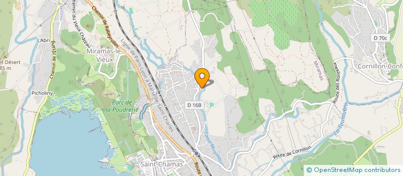 localisation de l'entreprise SCI NANITO à SAINT-CHAMAS