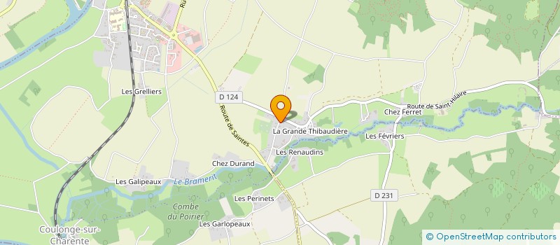 localisation de l'entreprise SCI NANO  SAINT-SAVINIEN