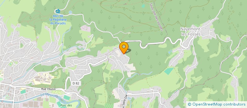 localisation de l'entreprise SCI NANOTOR  NAYEMONT-LES-FOSSES