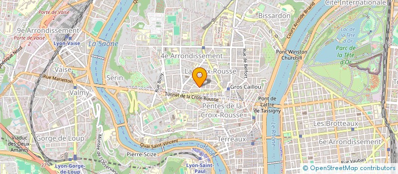 localisation de l'entreprise SCI NANOU  LYON