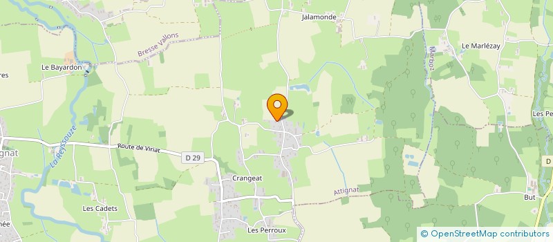 localisation de l'entreprise SCI NANOU  ATTIGNAT