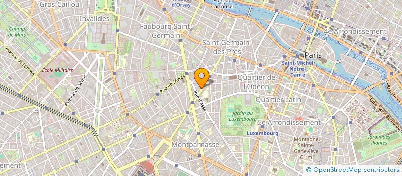 localisation de l'entreprise SCI NANOUSHKA  PARIS