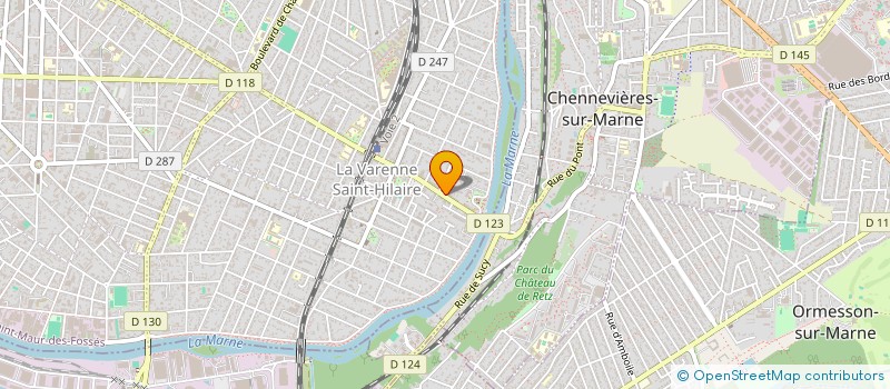 localisation de l'entreprise SCI NANQUETTE à SAINT-MAUR-DES-FOSSES