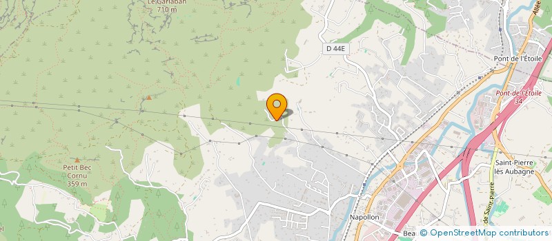 localisation de l'entreprise SCI NANS à AUBAGNE