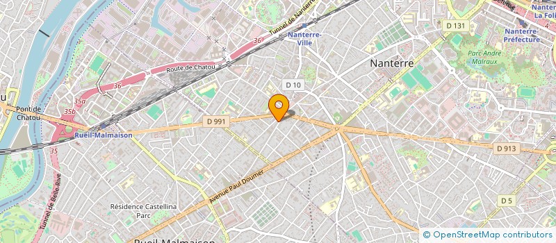 localisation de l'entreprise SCI NANTERRE FOCH  NANTERRE