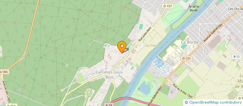 localisation de l'entreprise SCI NANTERRE JUDICIAIRE  LE MESNIL-LE-ROI