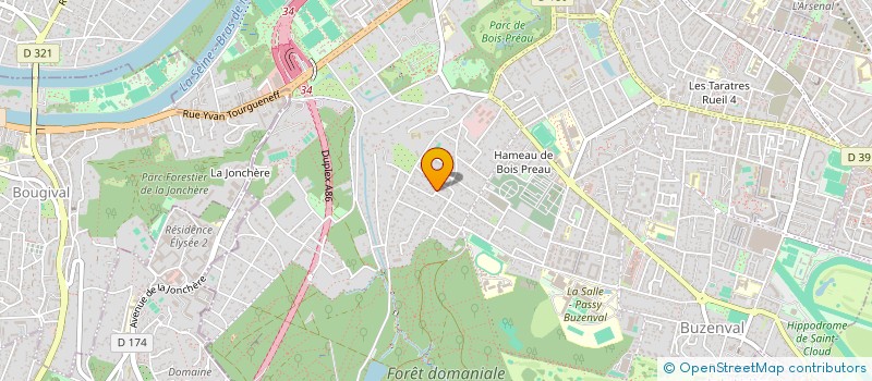 localisation de l'entreprise SCI NANTERRE POINCARE à RUEIL-MALMAISON