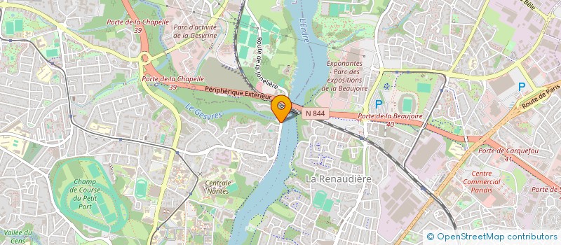 localisation de l'entreprise SCI NANTES DELORME à NANTES