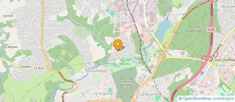 localisation de l'entreprise SCI NANTES LE MARIGNY à LIMOGES