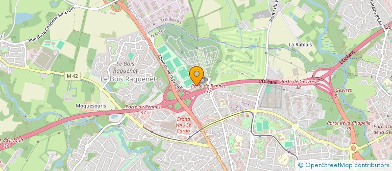 localisation de l'entreprise SCI NANTES NORD à NANTES