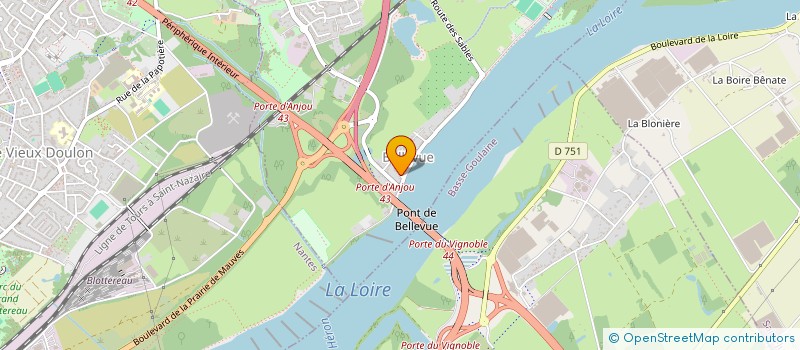 localisation de l'entreprise SCI NANTES PATY  SAINTE-LUCE-SUR-LOIRE