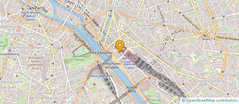 localisation de l'entreprise SCI NANTES TARDIEU  PARIS