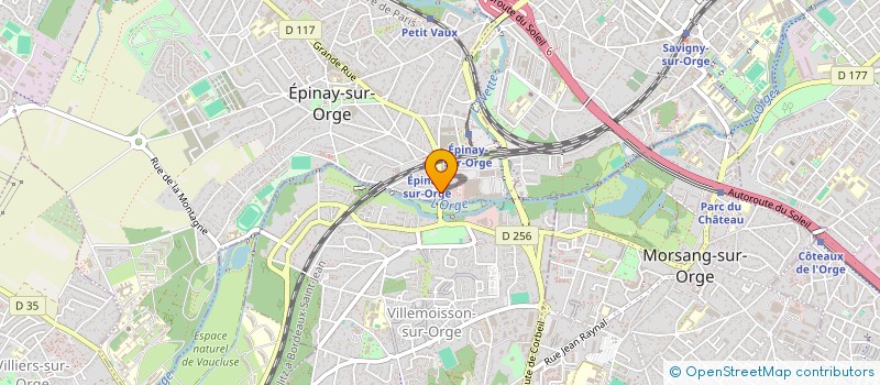 localisation de l'entreprise SCI NANTES TERRE  EPINAY-SUR-ORGE