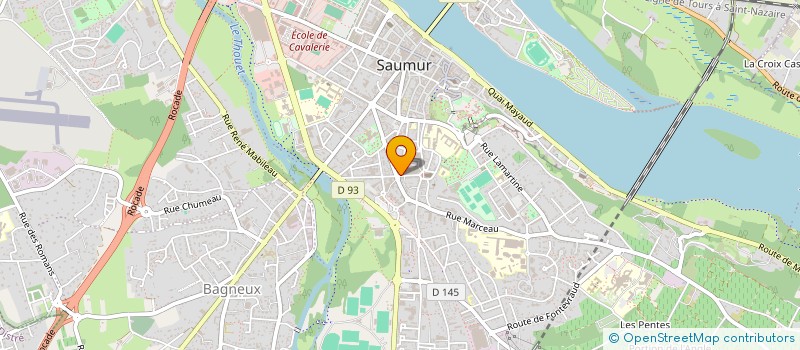 localisation de l'entreprise SCI NANTILLY  SAUMUR