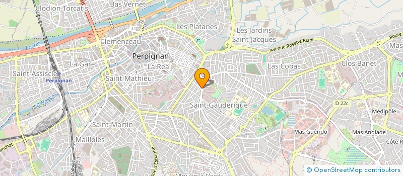 localisation de l'entreprise SCI NANUKO  PERPIGNAN