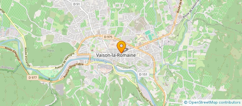 localisation de l'entreprise SCI NAO STAR  VAISON-LA-ROMAINE