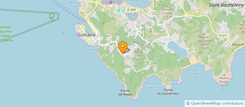 localisation de l'entreprise SCI NAOKI à SAINT-BARTHELEMY