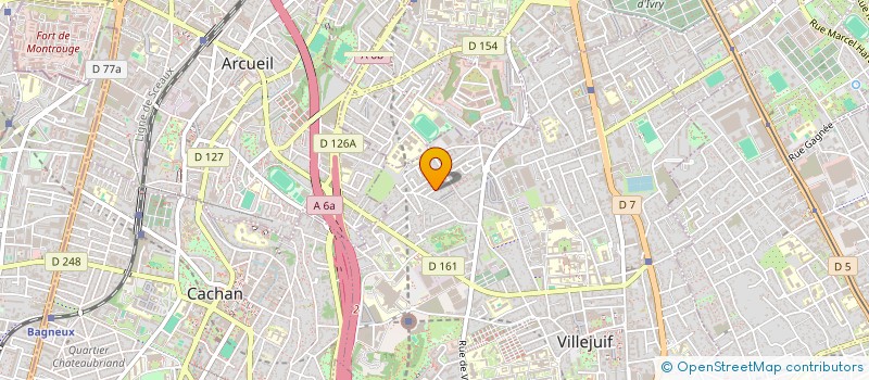 localisation de l'entreprise SCI NAOMEUDON à VILLEJUIF