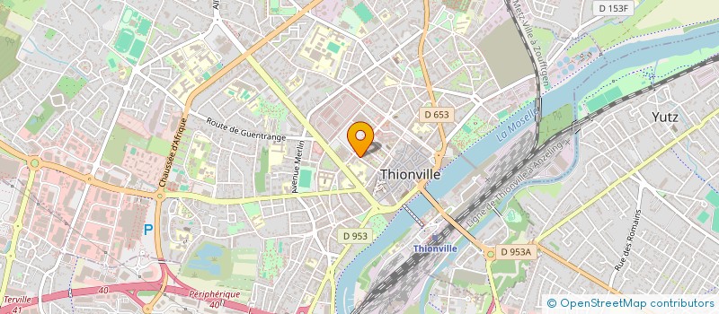 localisation de l'entreprise SCI NAOMI à THIONVILLE