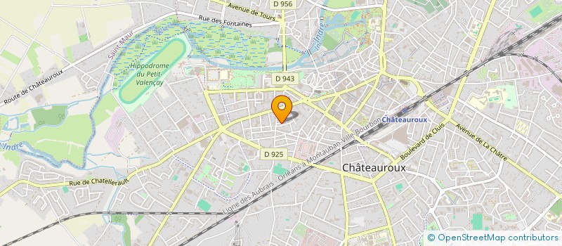 localisation de l'entreprise SCI NAOUSSA TOUPI à CHATEAUROUX