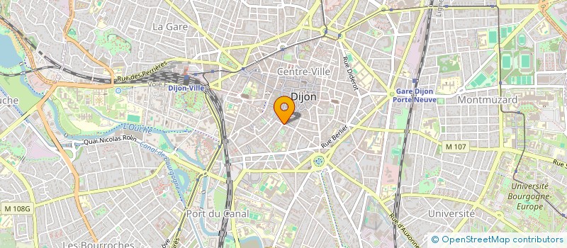 localisation de l'entreprise SCI NAPA à DIJON