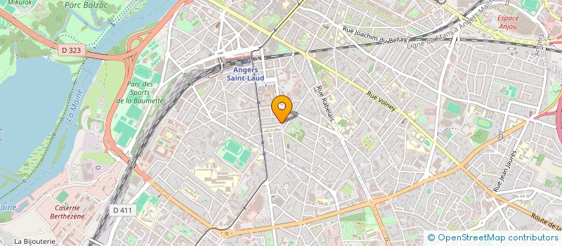 localisation de l'entreprise SCI NAPAC à ANGERS