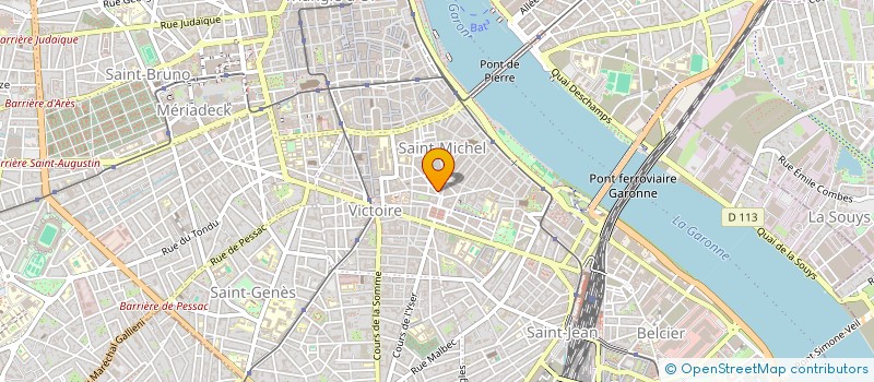localisation de l'entreprise SCI NAPAJ à BORDEAUX