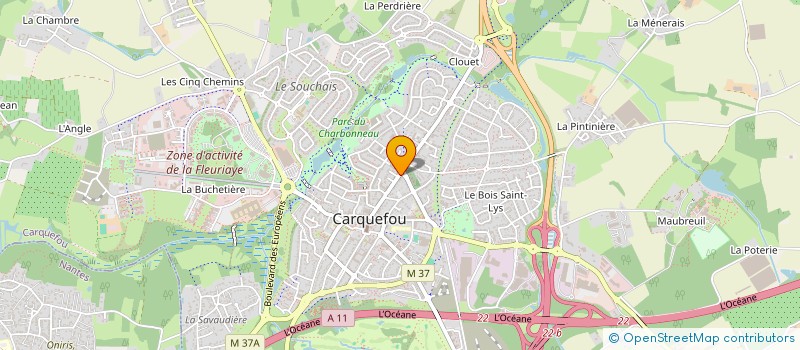 localisation de l'entreprise SCI NAPALLONE  CARQUEFOU